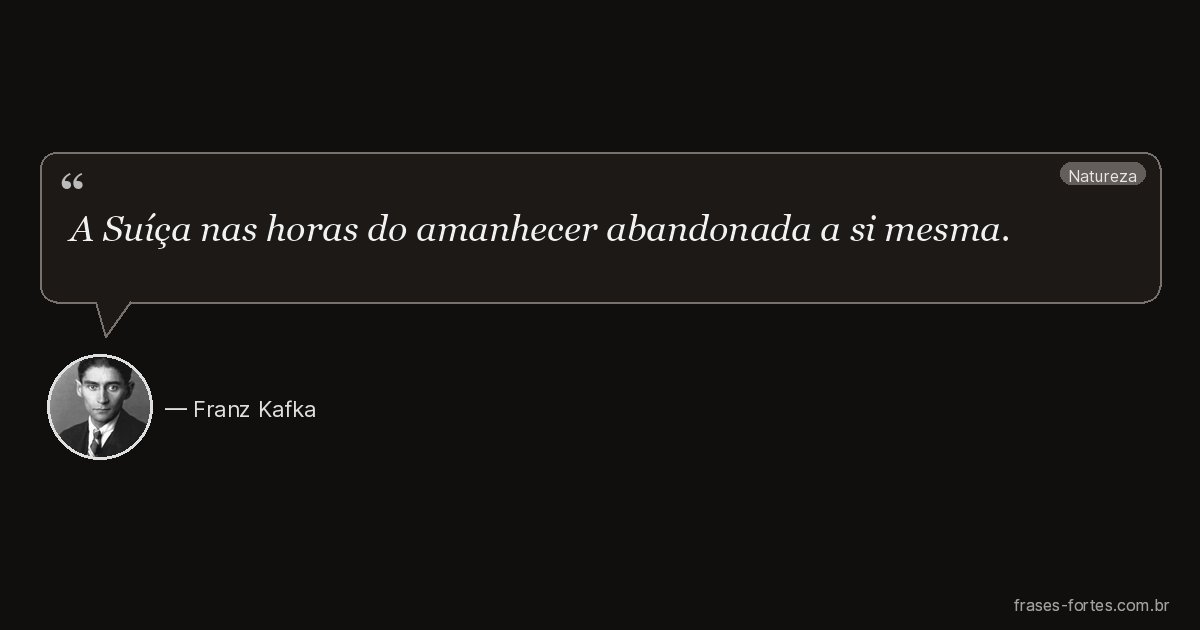 Frase de Franz Kafka