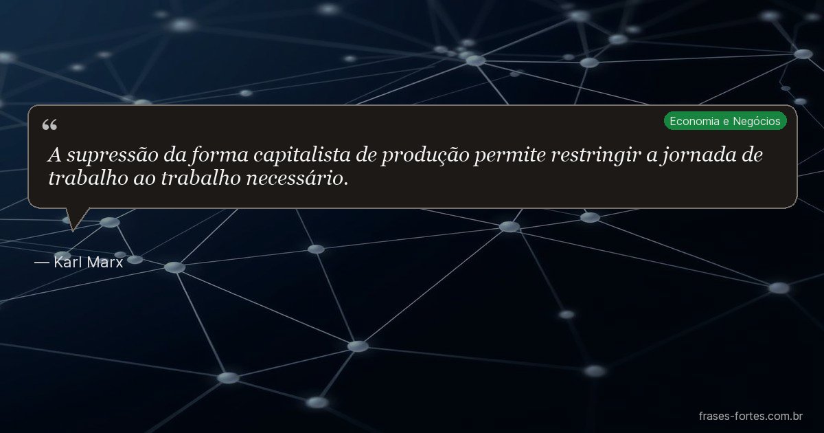 Frase de Karl Marx