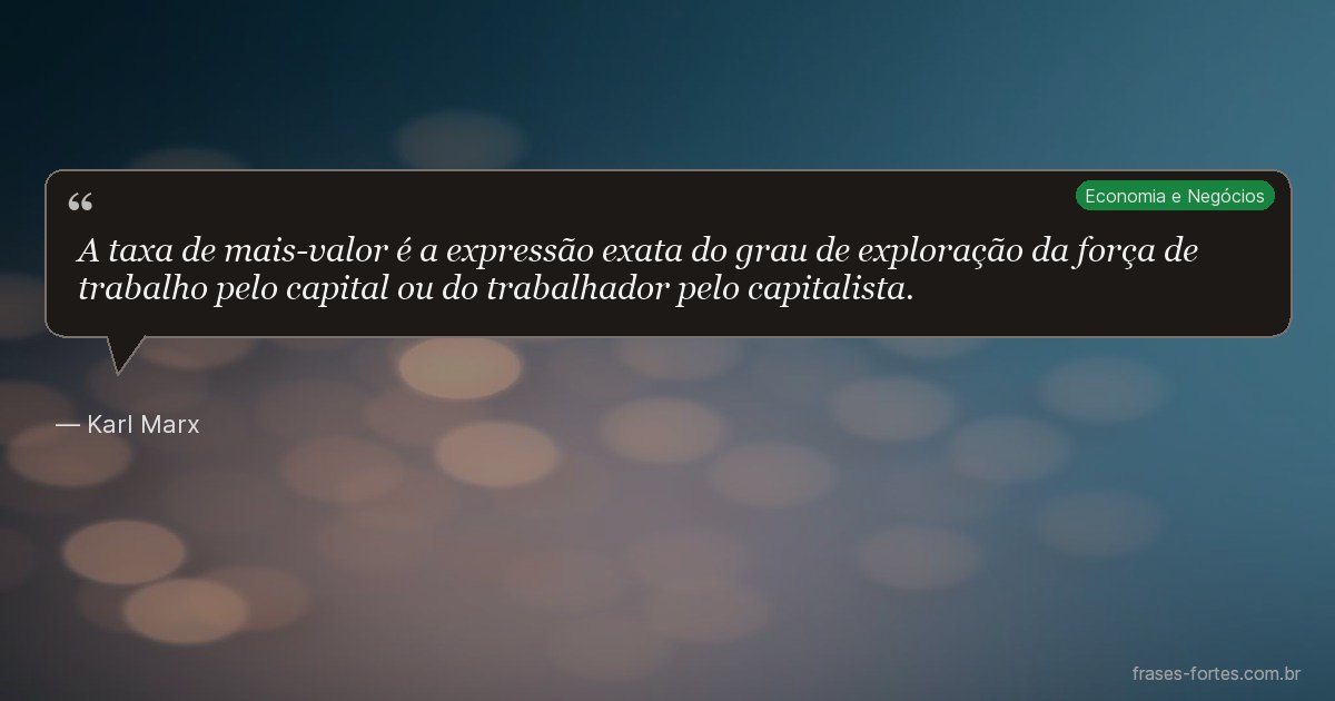 Frase de Karl Marx