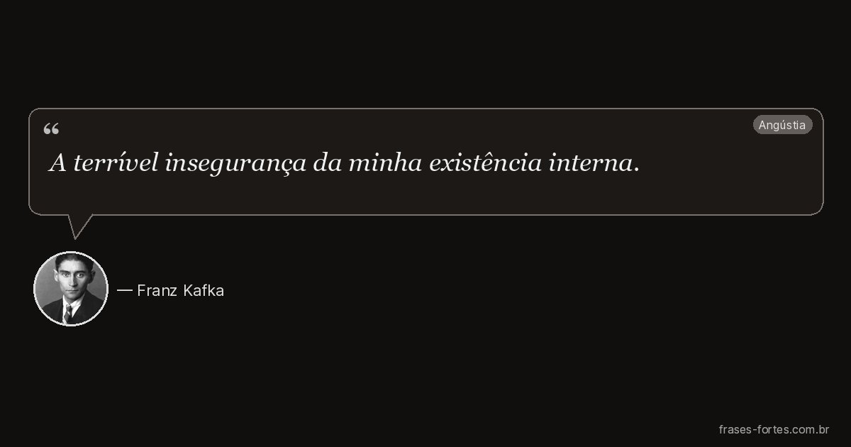 Frase de Franz Kafka