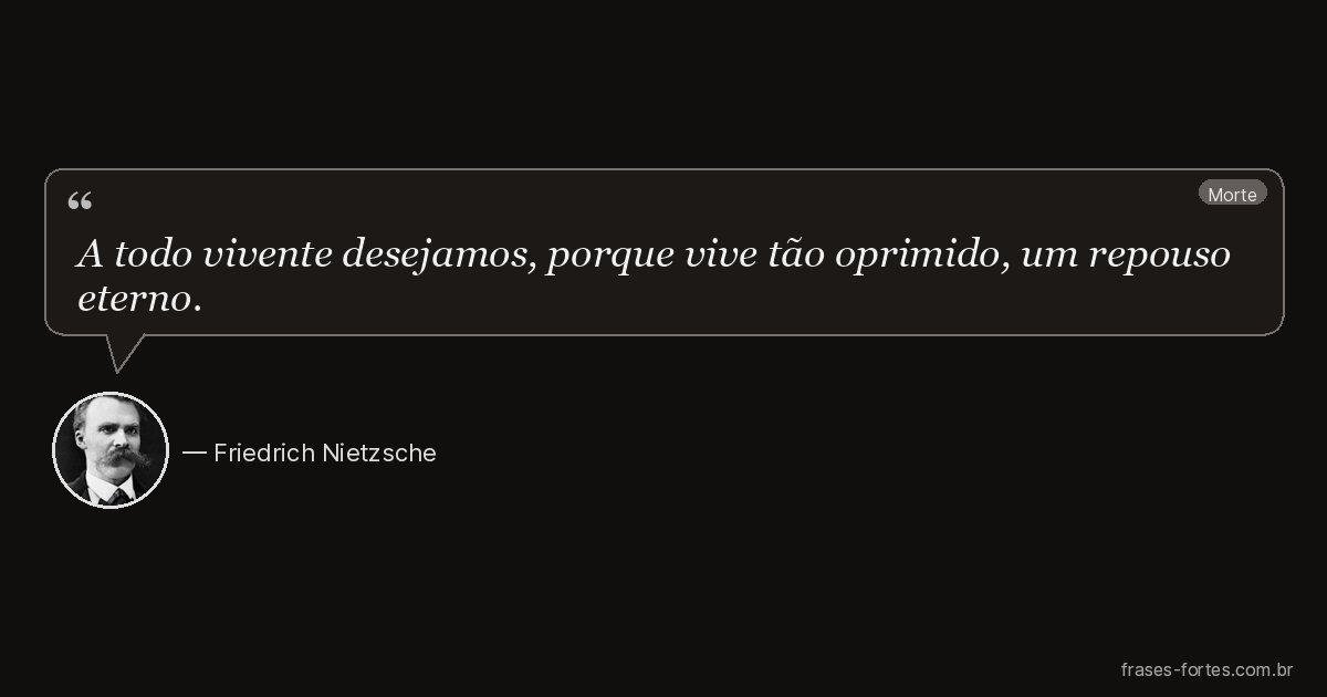Frase de Friedrich Nietzsche