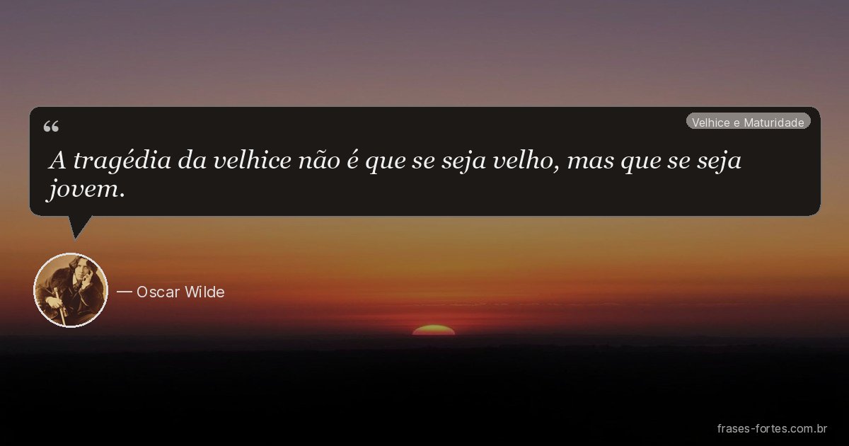 Frase de Oscar Wilde
