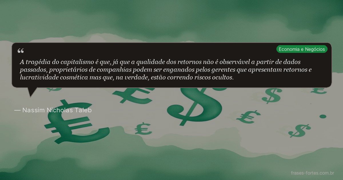 Frase de Nassim Nicholas Taleb