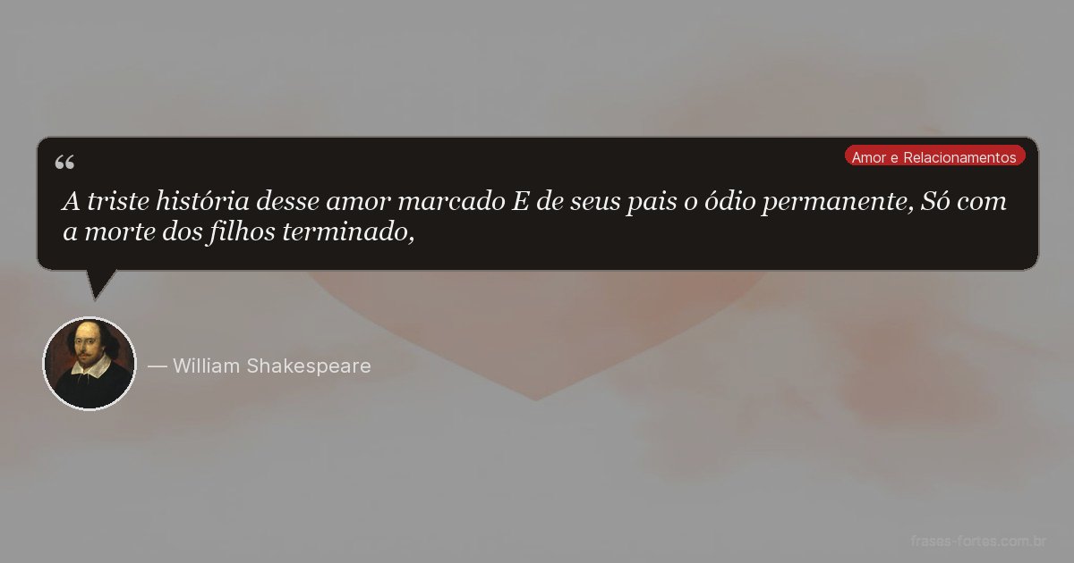 Frase de William Shakespeare
