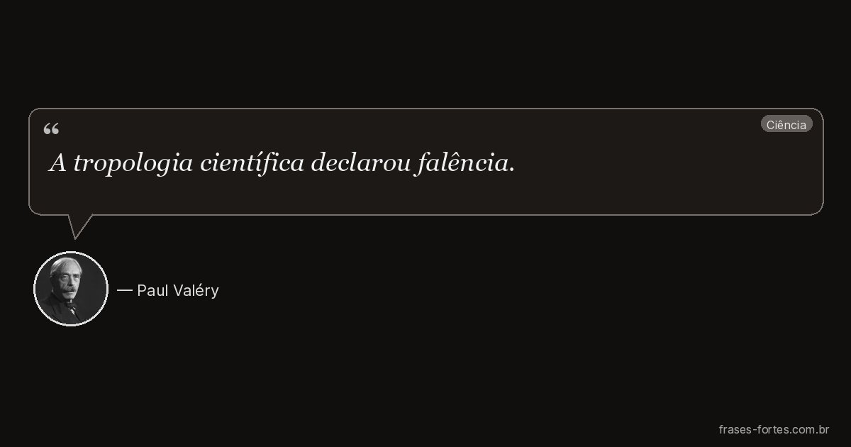 Frase de Paul Valéry