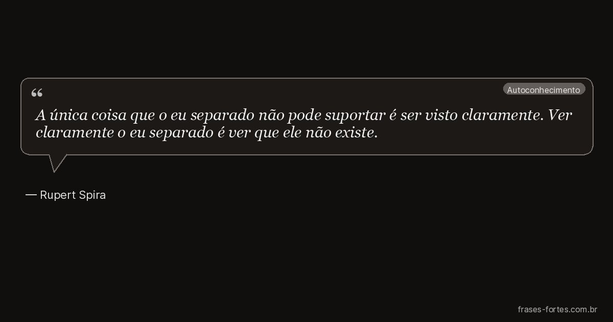 Frase de Rupert Spira