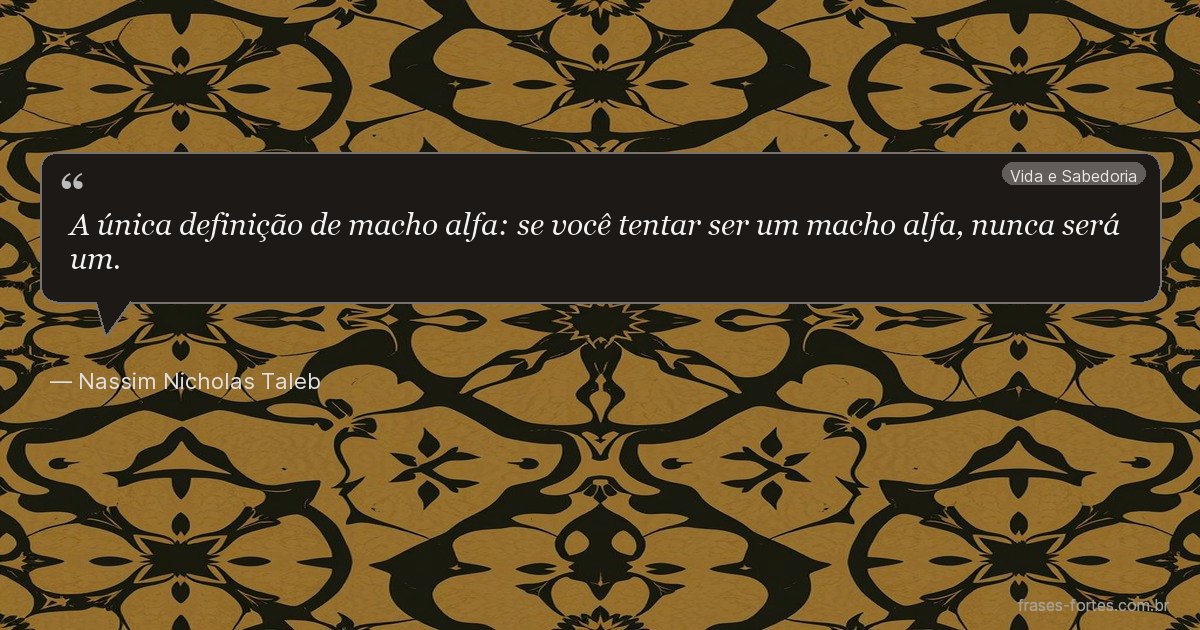 Frase de Nassim Nicholas Taleb