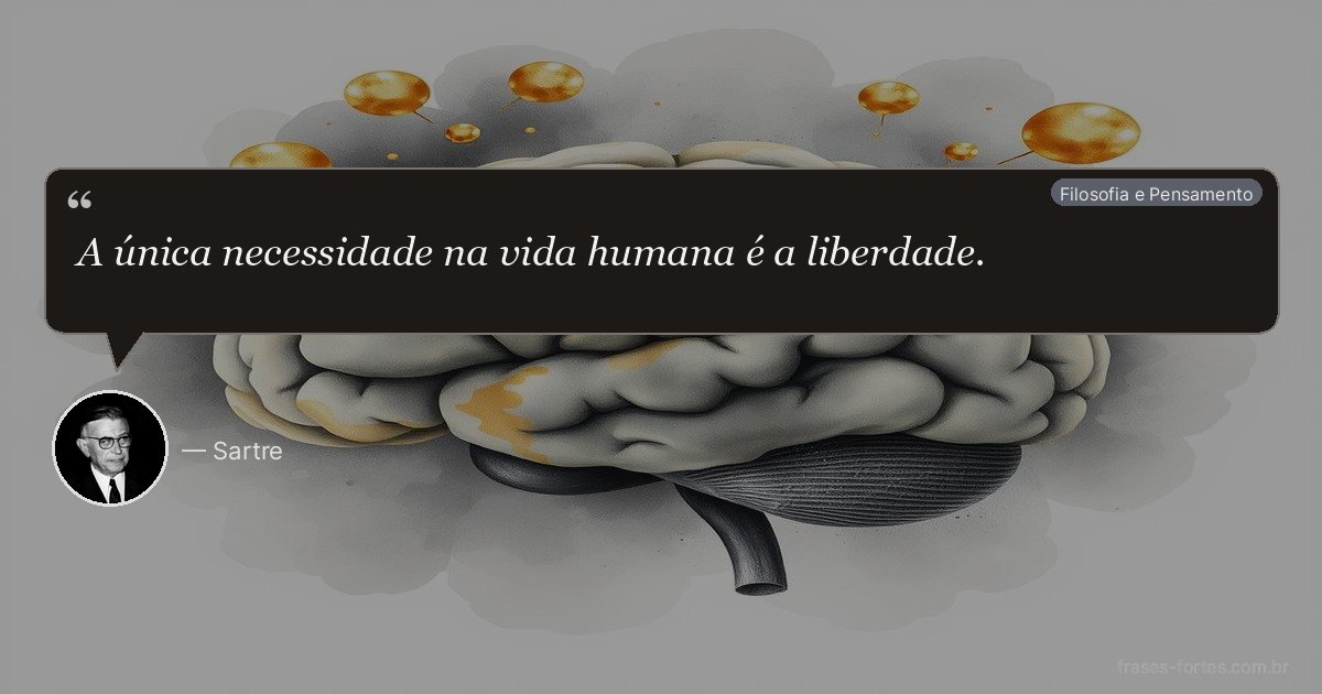 Frase de Sartre