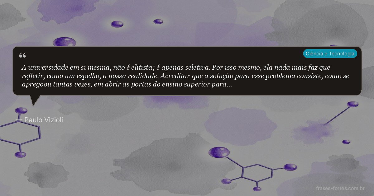 Frase de Paulo Vizioli