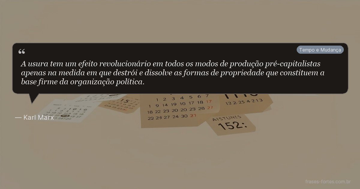 Frase de Karl Marx
