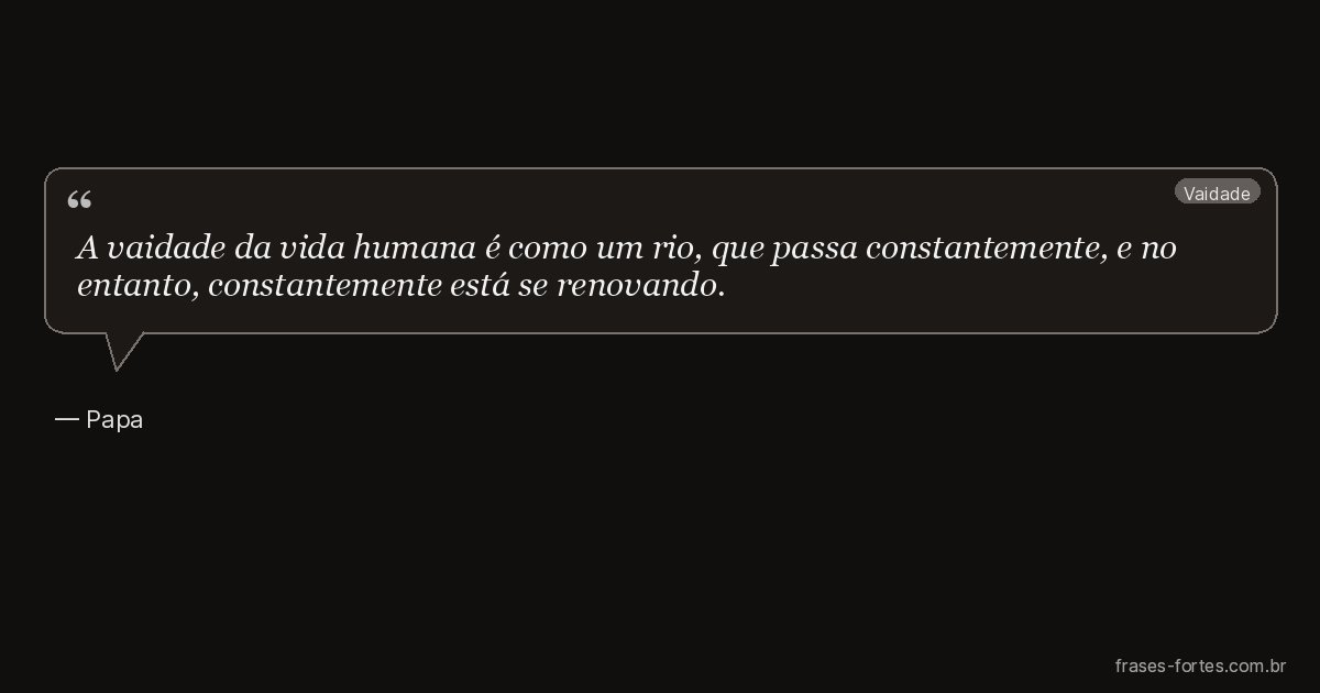 Frase de Papa