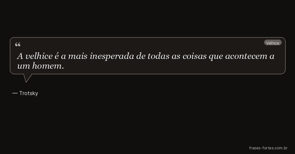 Frase de Trotsky