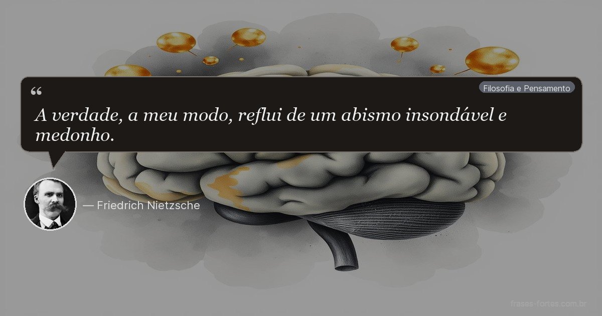 Frase de Friedrich Nietzsche