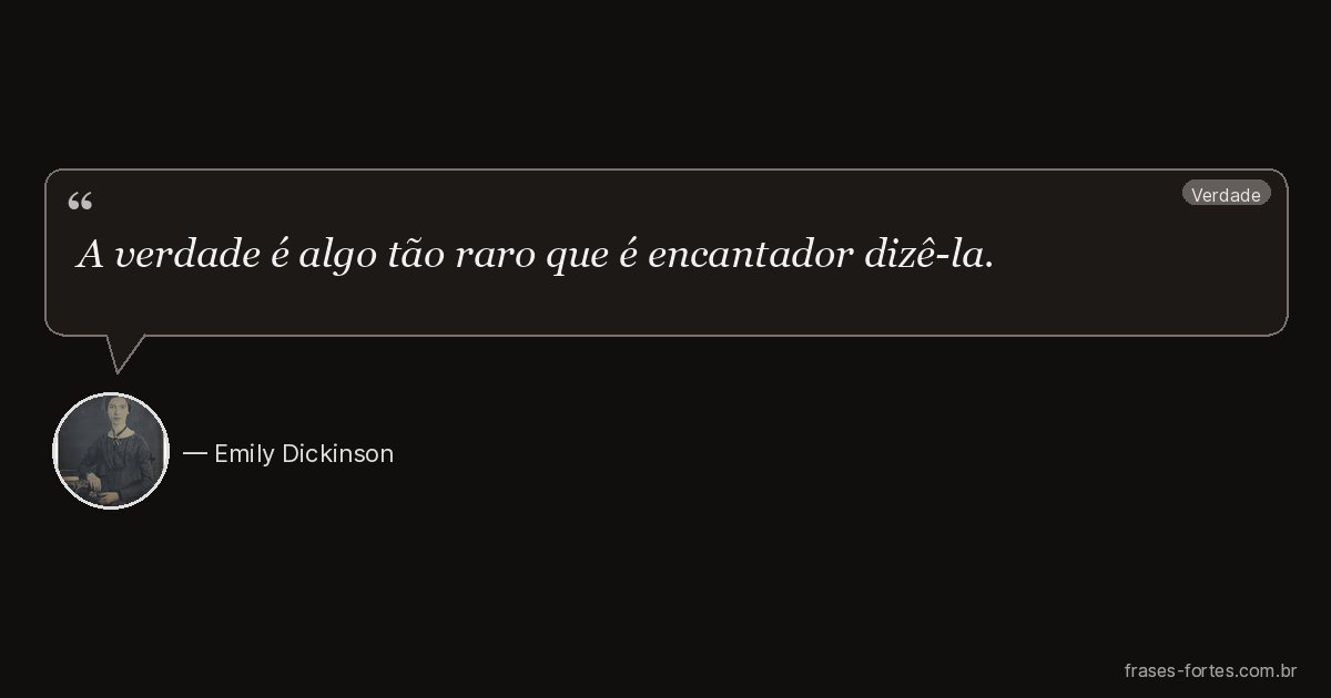 Frase de Emily Dickinson