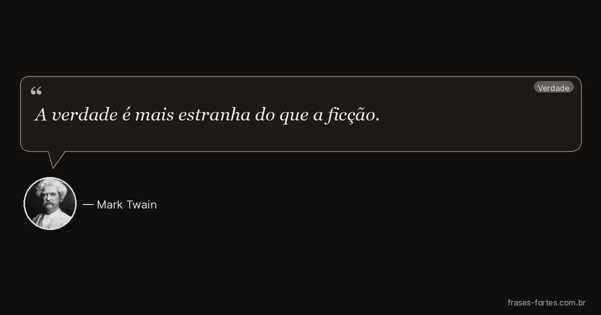 Frase de Mark Twain