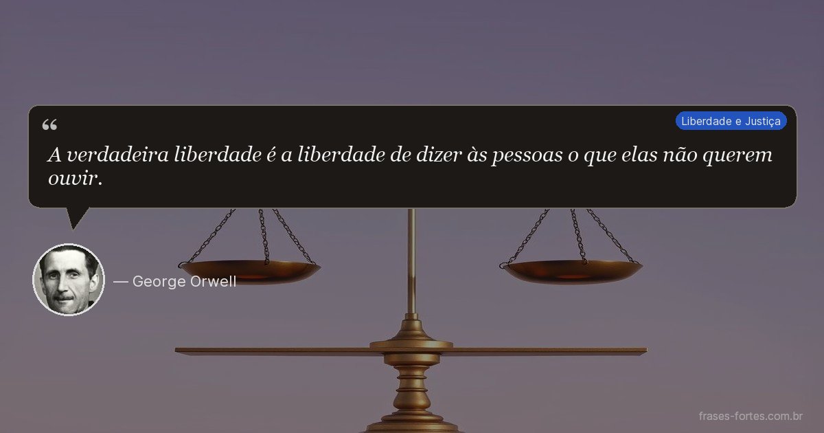 Frase de George Orwell