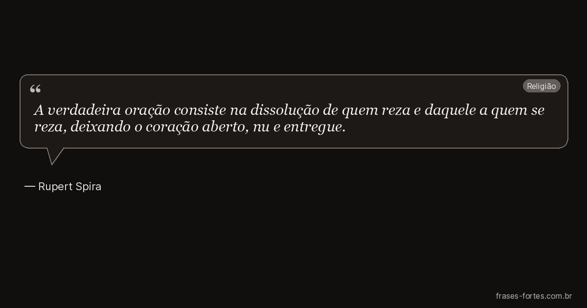 Frase de Rupert Spira