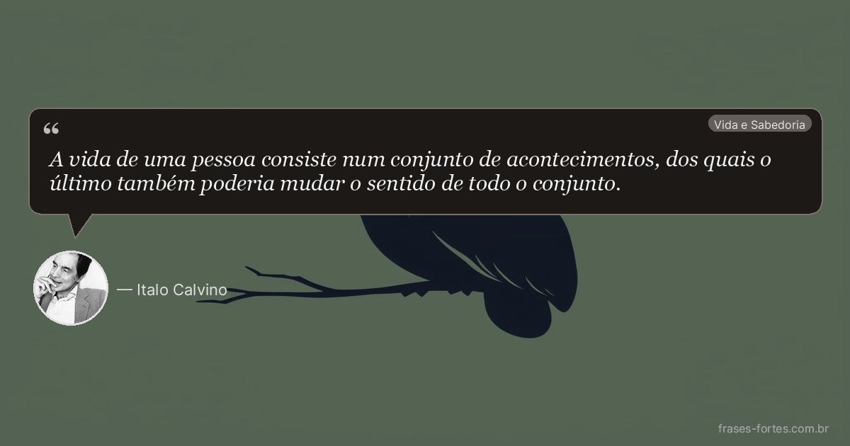 Frase de Italo Calvino