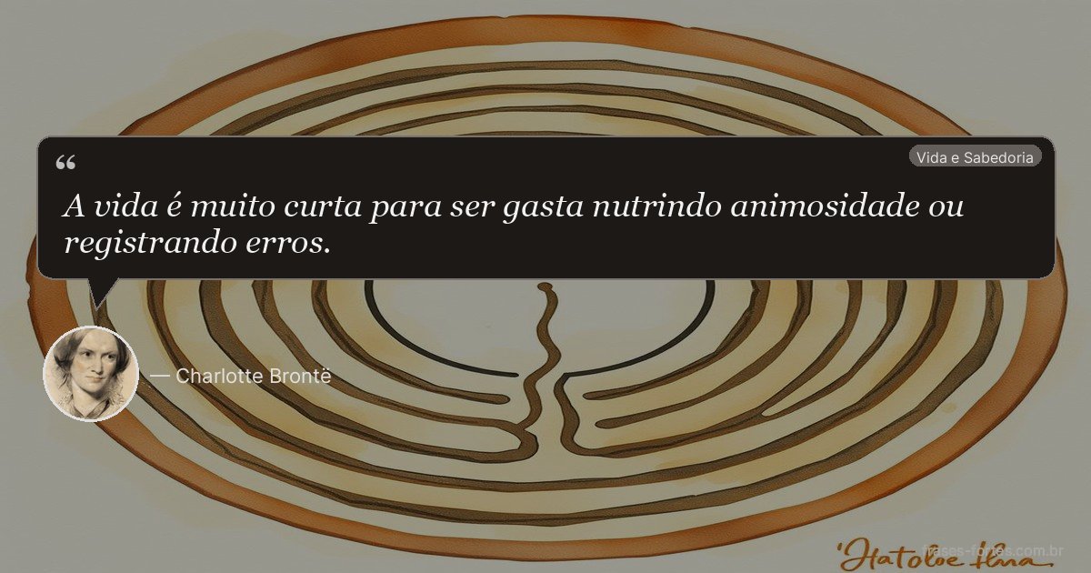 Frase de Charlotte Brontë