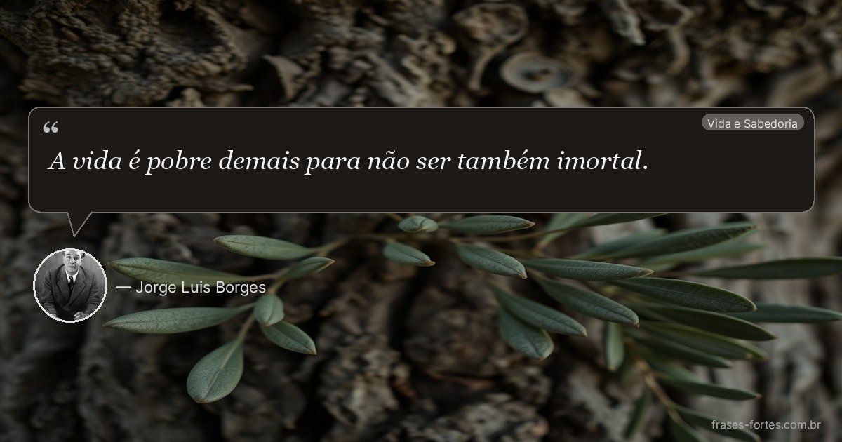 Frase de Jorge Luis Borges