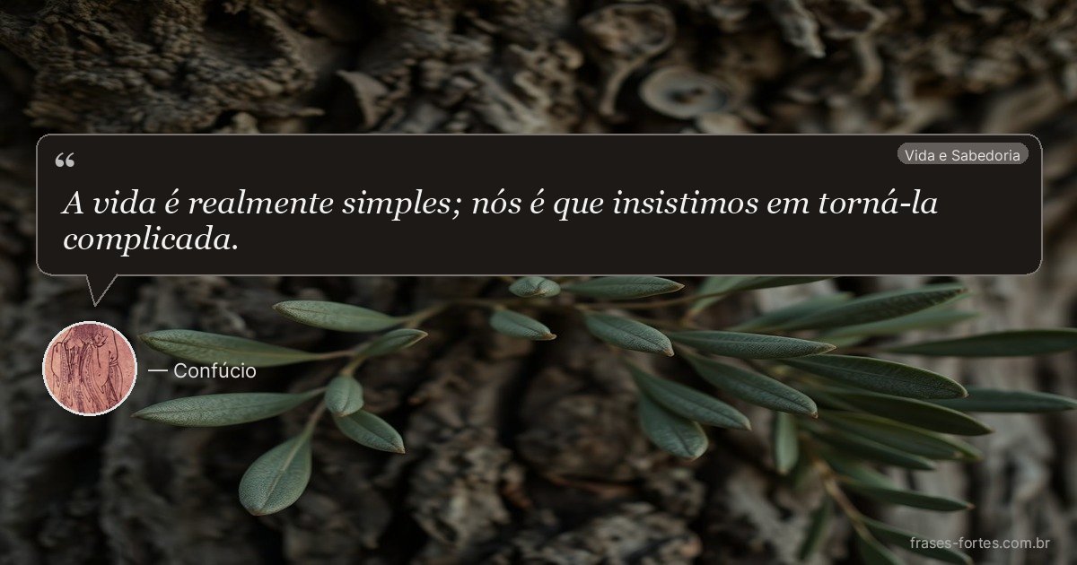 Frase de Confúcio