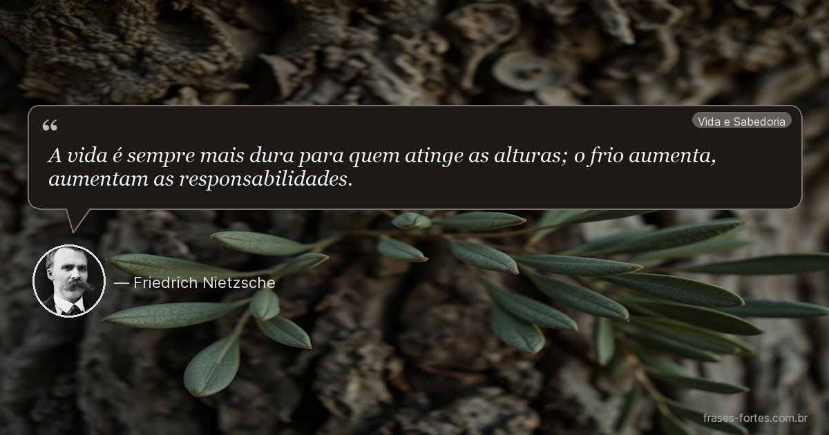Frase de Friedrich Nietzsche
