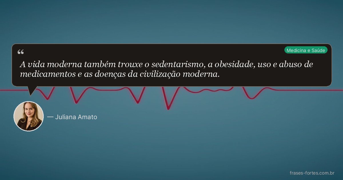 Frase de Juliana Amato