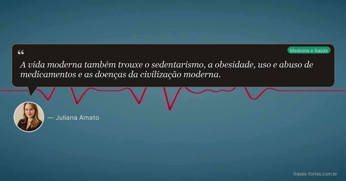 Frase de Juliana Amato