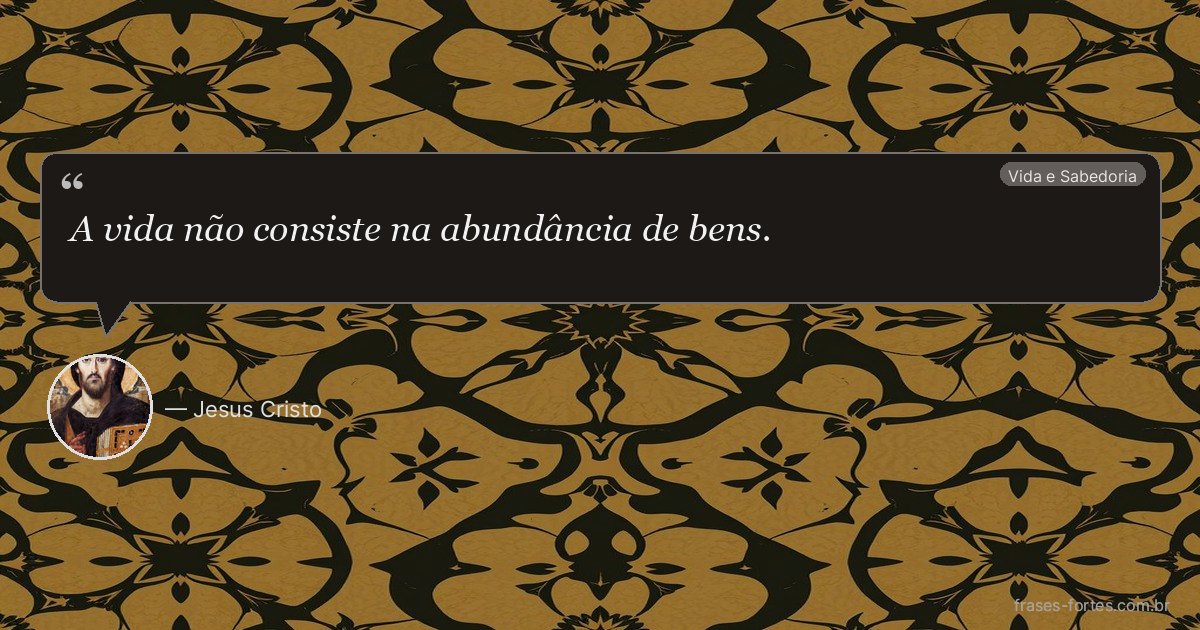 Frase de Jesus Cristo