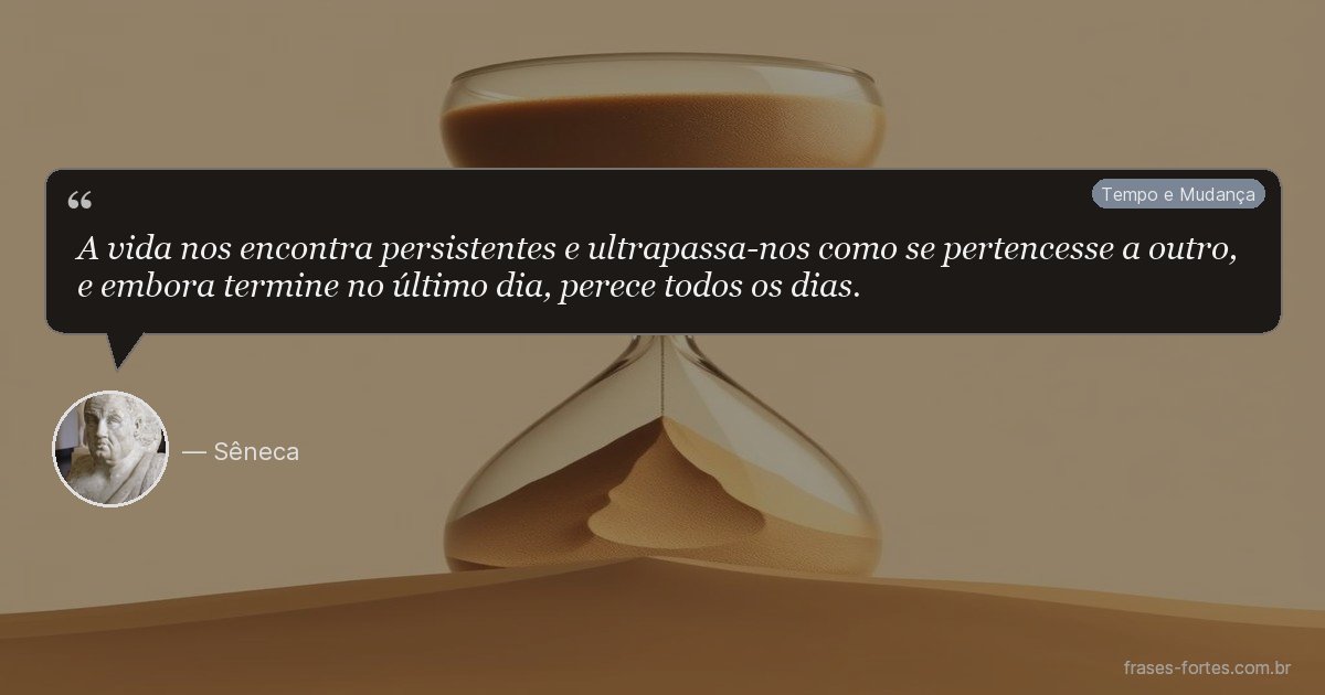 Frase de Sêneca