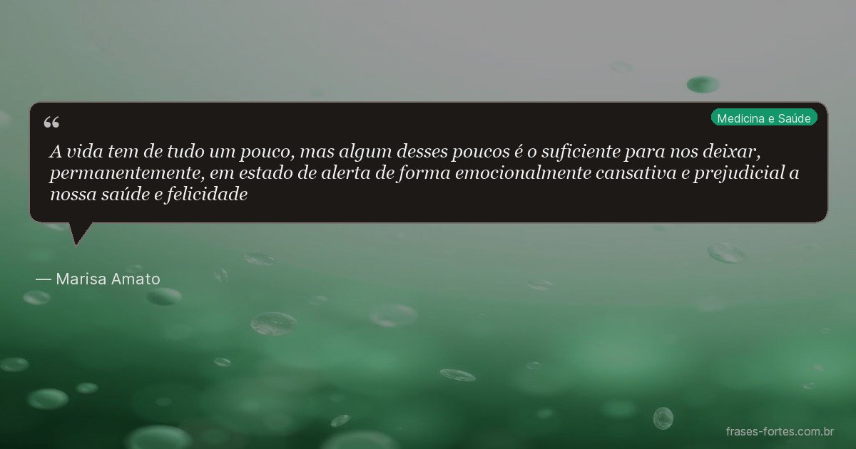 Frase de Marisa Amato