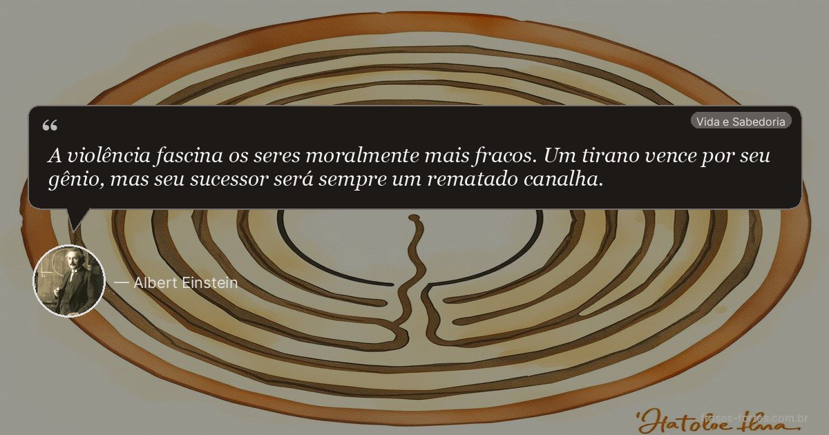 Frase de Albert Einstein