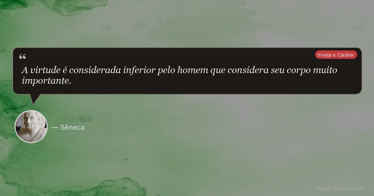 Frase de Sêneca