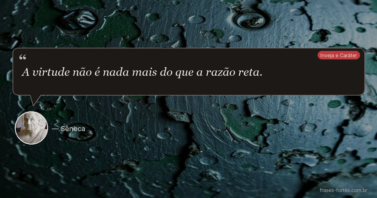 Frase de Sêneca