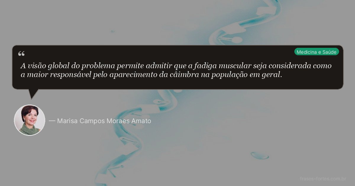 Frase de Marisa Campos Moraes Amato