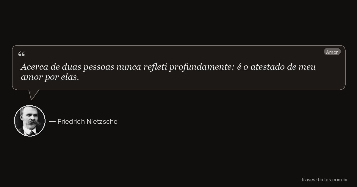 Frase de Friedrich Nietzsche
