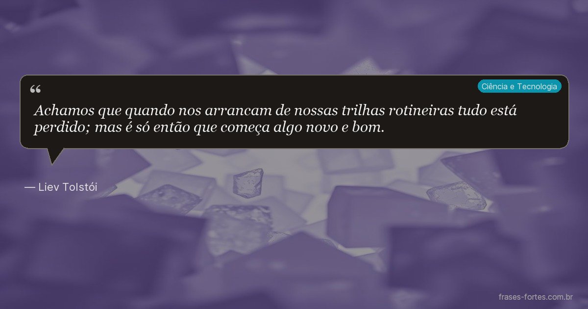 Frase de Liev Tolstói