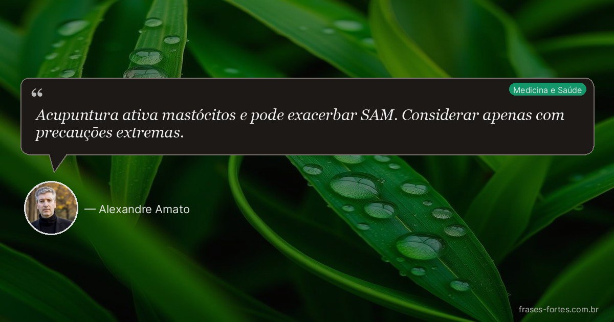 Frase de Alexandre Amato