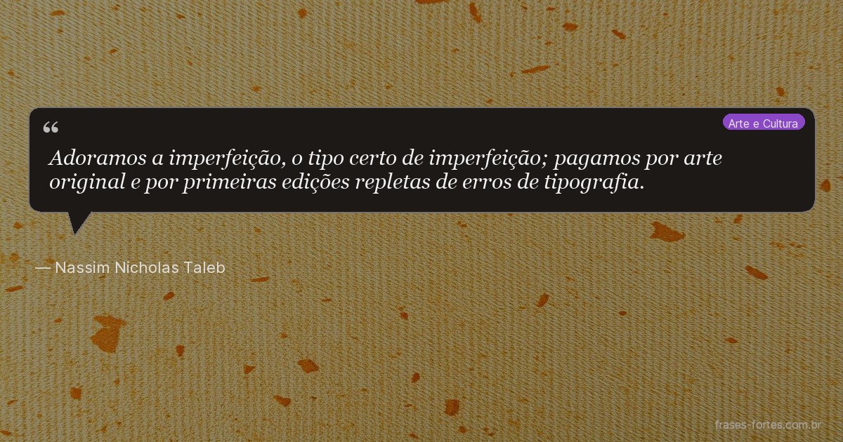 Frase de Nassim Nicholas Taleb