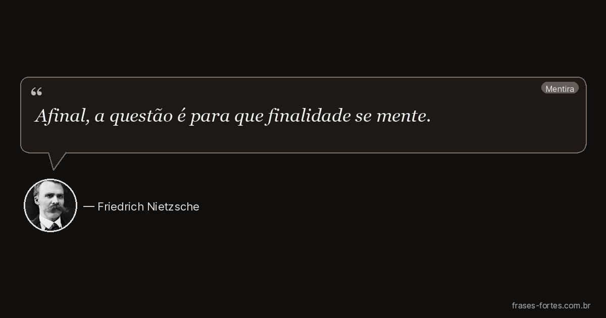 Frase de Friedrich Nietzsche