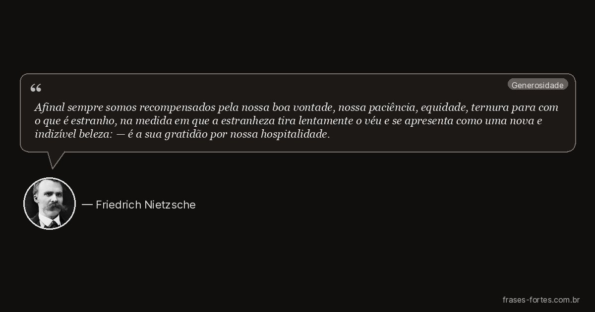 Frase de Friedrich Nietzsche