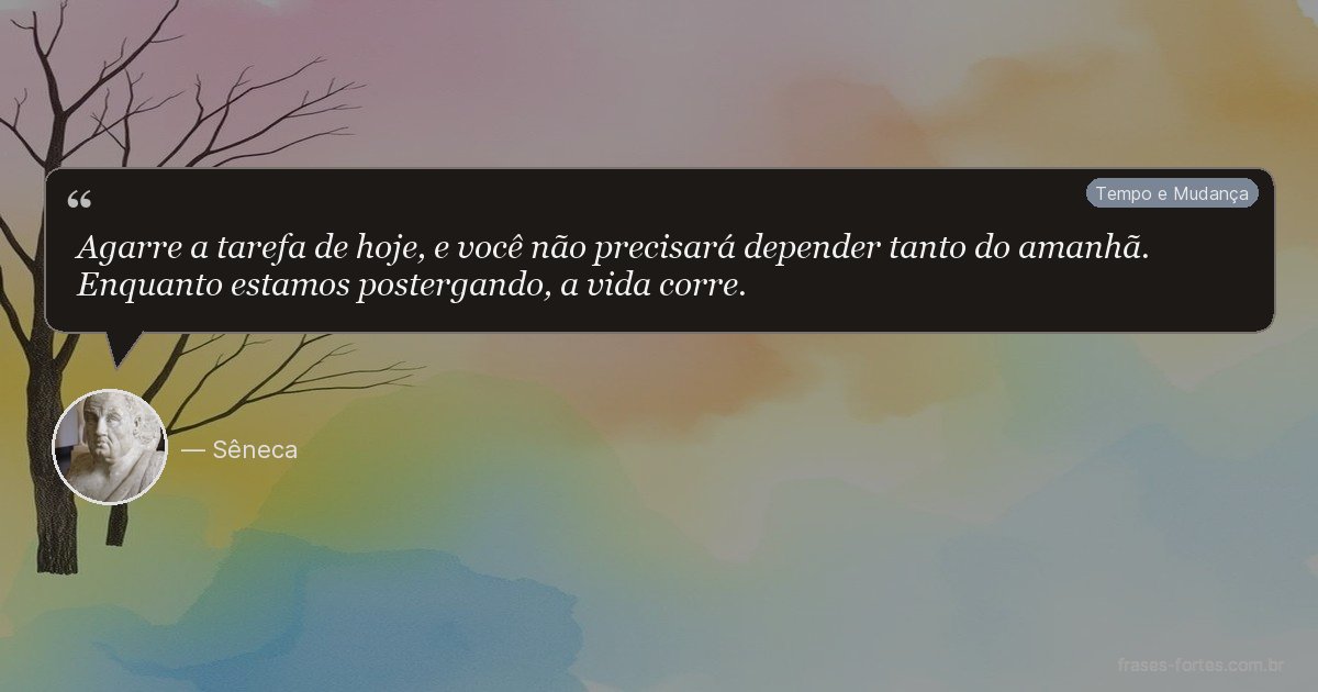 Frase de Sêneca