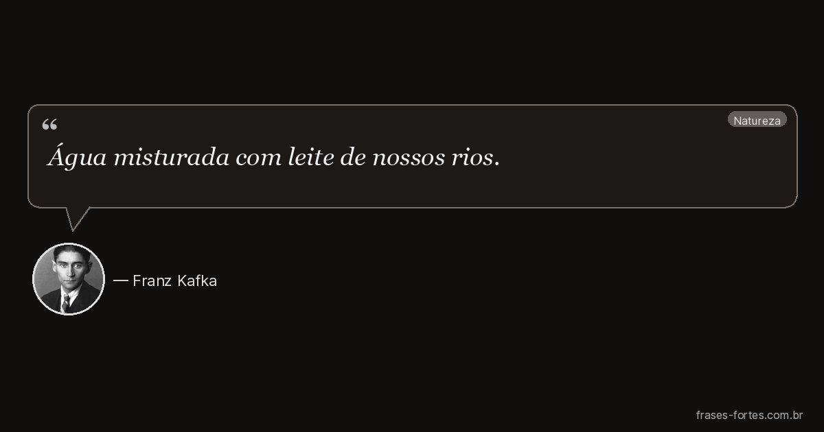 Frase de Franz Kafka