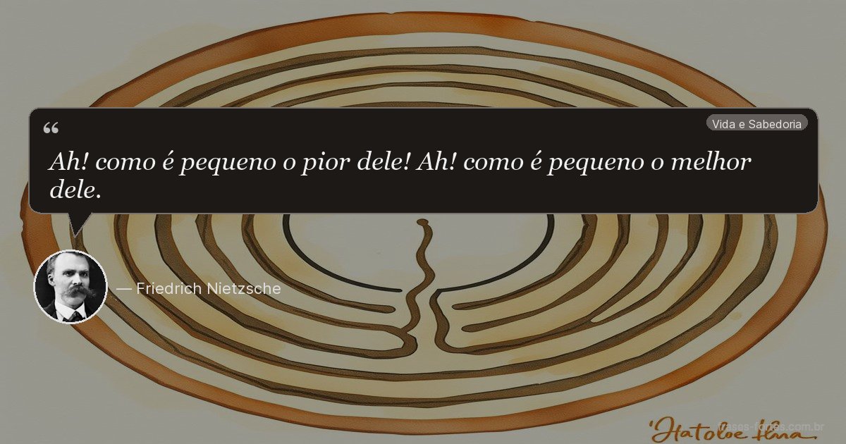 Frase de Friedrich Nietzsche