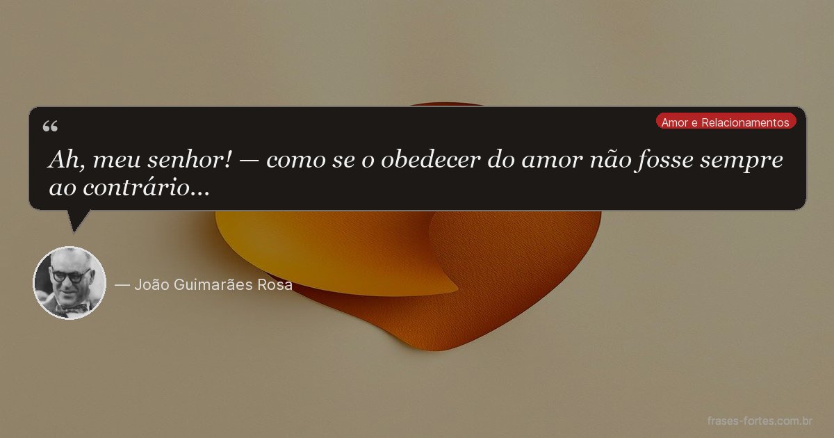 Frase de João Guimarães Rosa