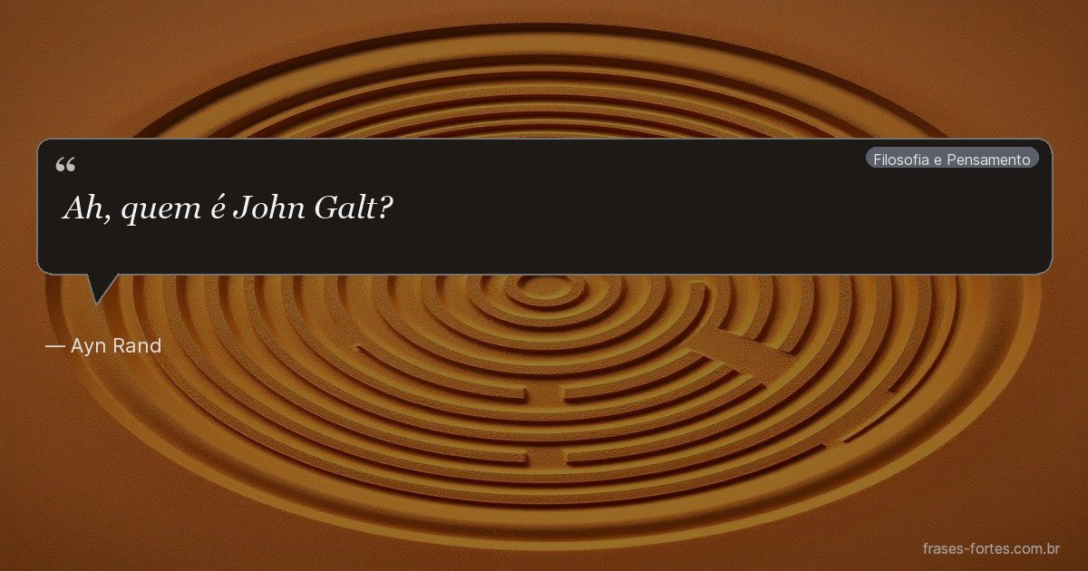 Frase de Ayn Rand