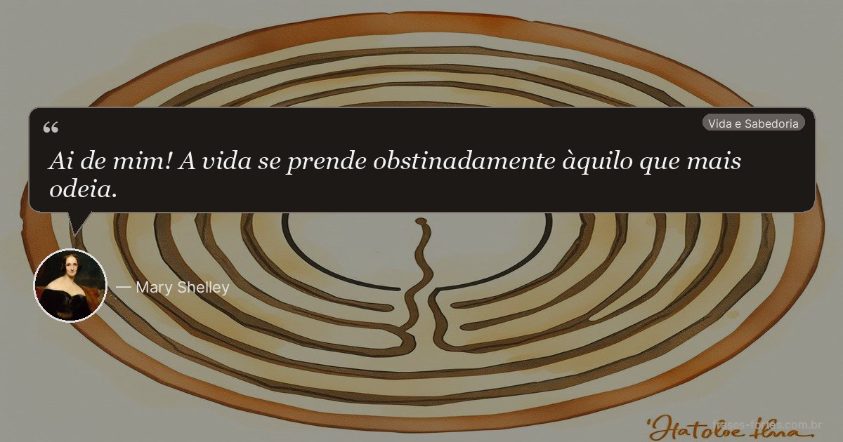 Frase de Mary Shelley