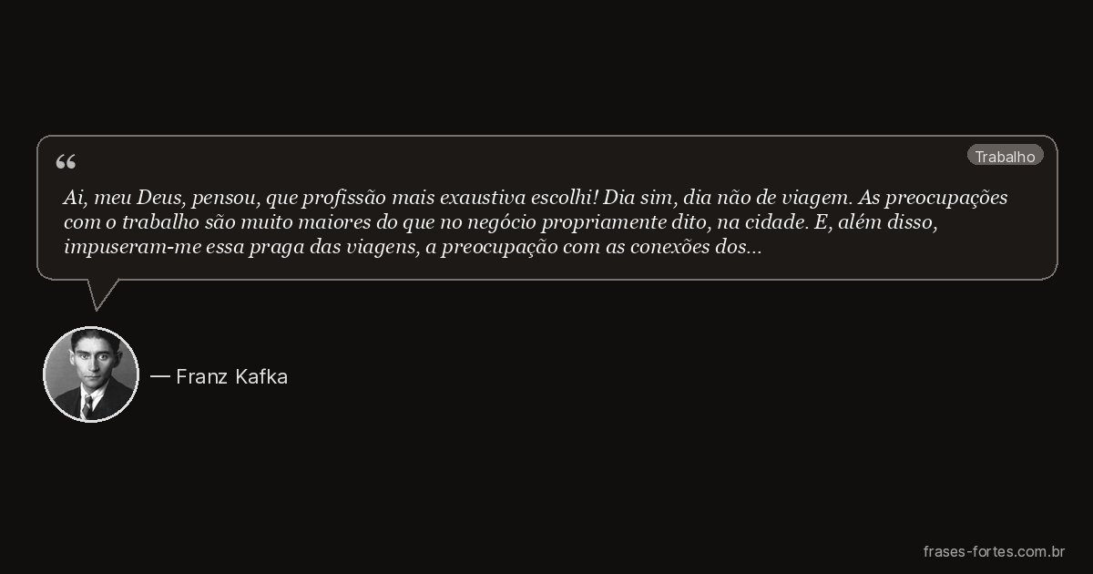 Frase de Franz Kafka