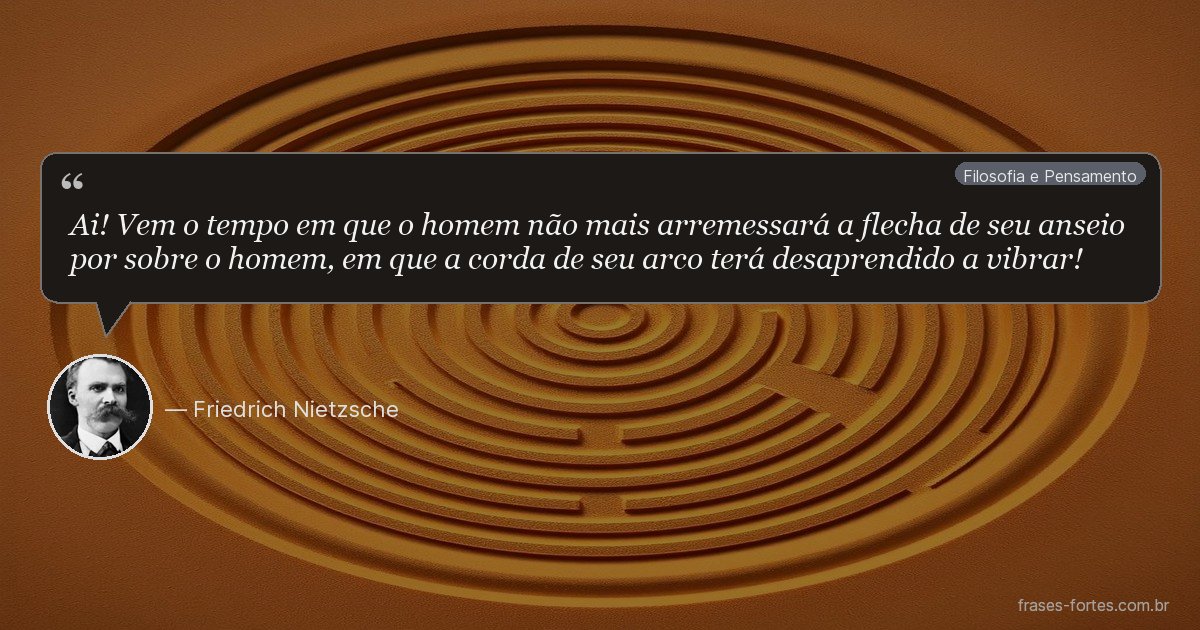 Frase de Friedrich Nietzsche