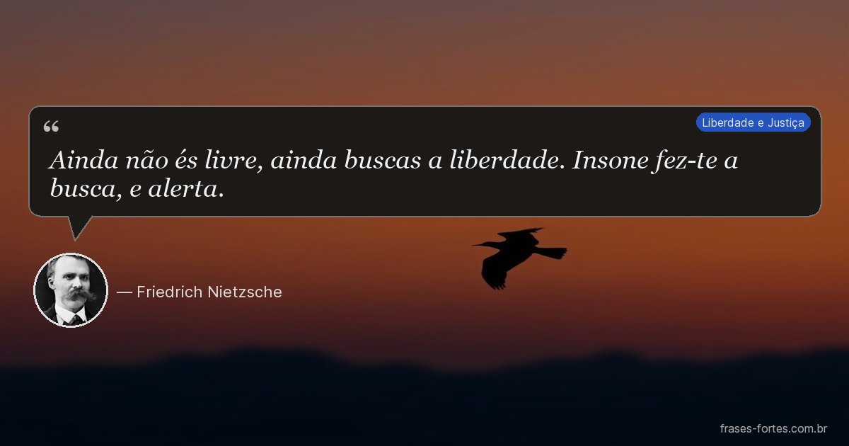 Frase de Friedrich Nietzsche